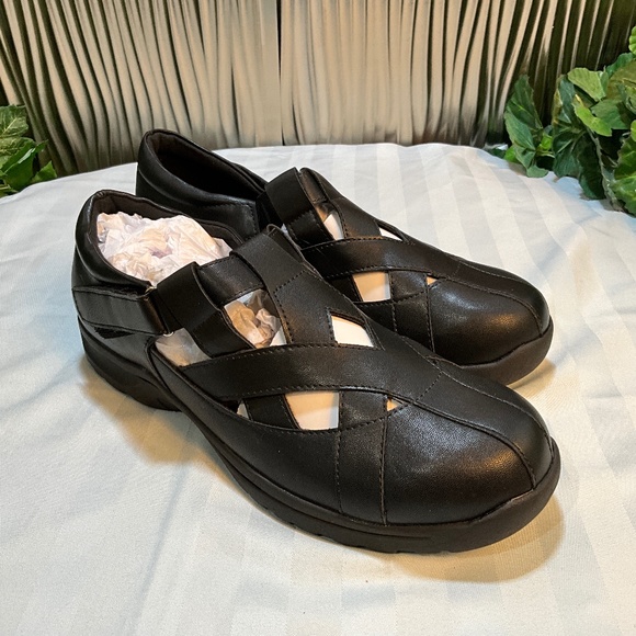 Extra Wide Loafers Shoes for Women Comfort Closed Toe - Picture 1 of 5